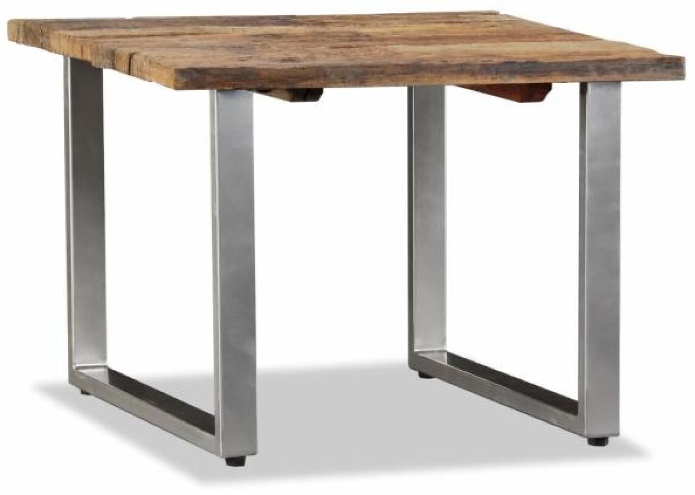 vidaXL Couchtisch Altholz Massiv 55x55x40 cm 244587 Bild 1