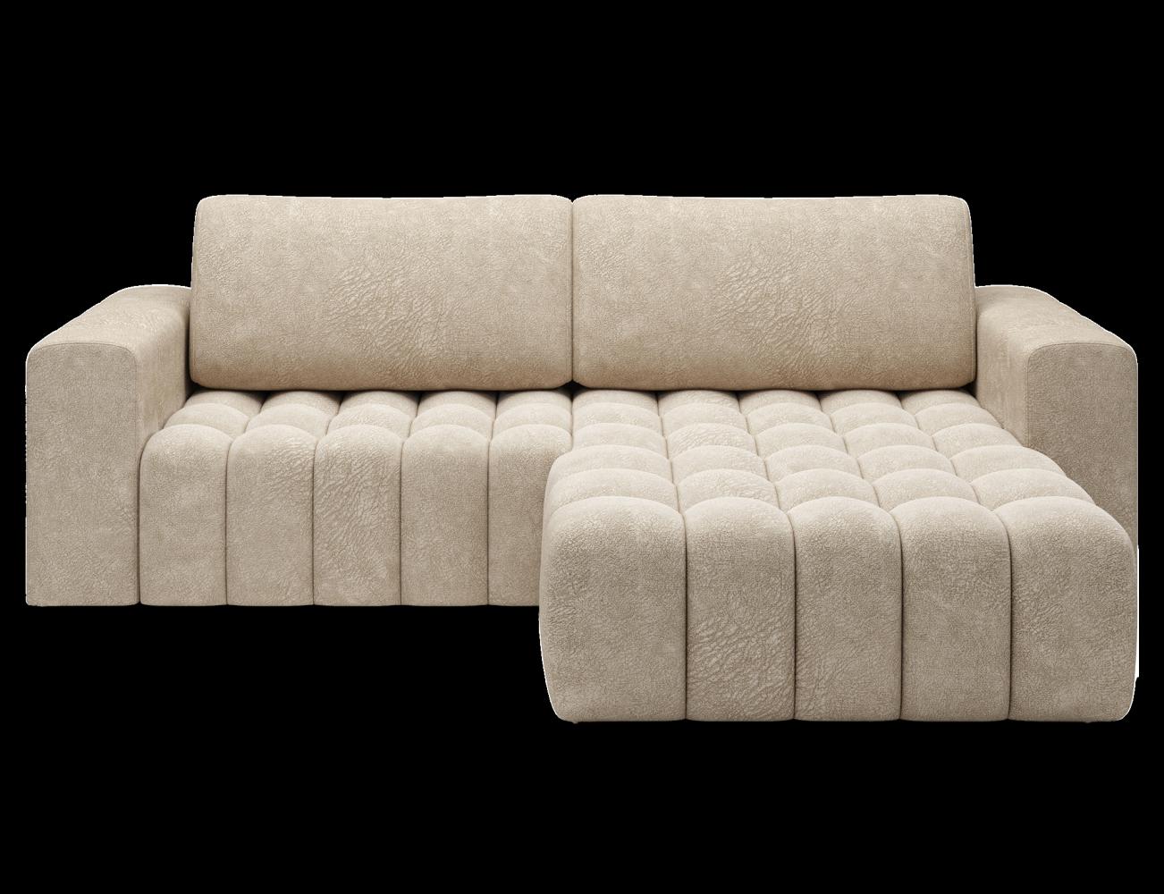 Bonett, Ecksofa, Eckcouch, Beige Bild 1