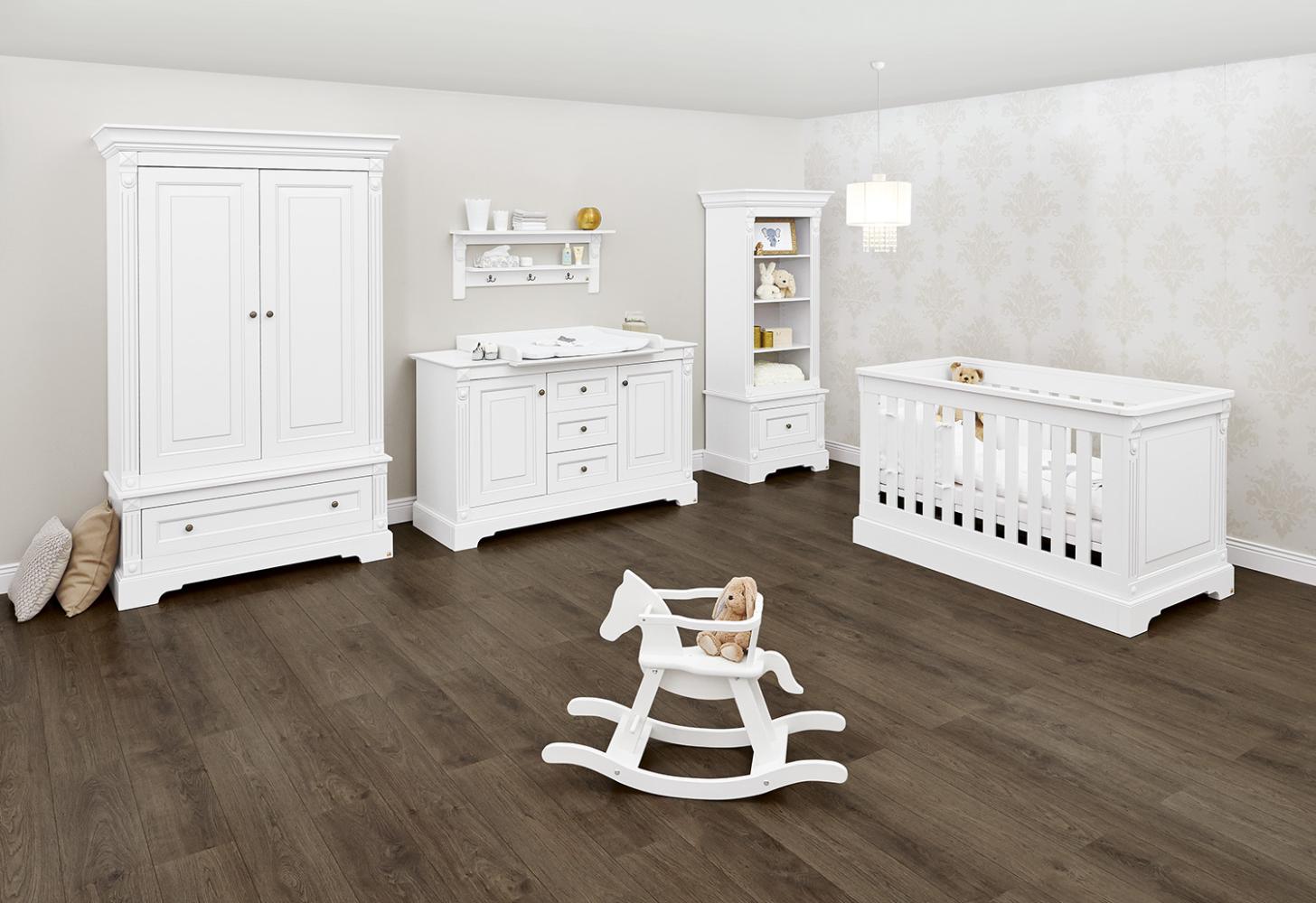 Pinolino 'Emilia' 3-tlg. Babyzimmer-Set weiß, breit Bild 1