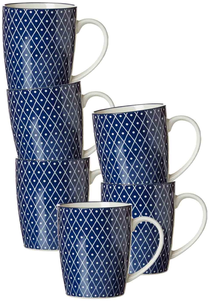 Ritzenhoff & Breker Royal Reiko Henkelbecher 350 ml 6er Set Bild 1