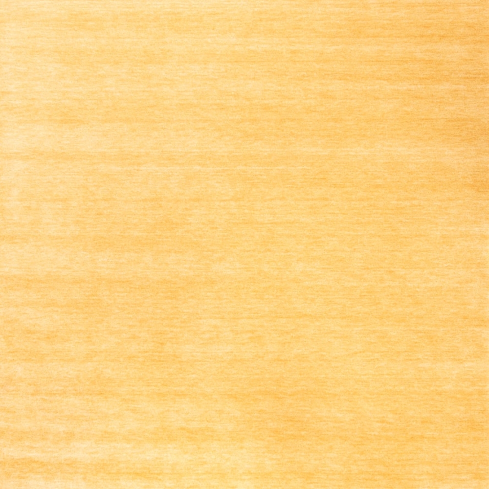 Morgenland Gabbeh Teppich - Softy - Uni - quadratisch - 200 x 200 - Gold Bild 1