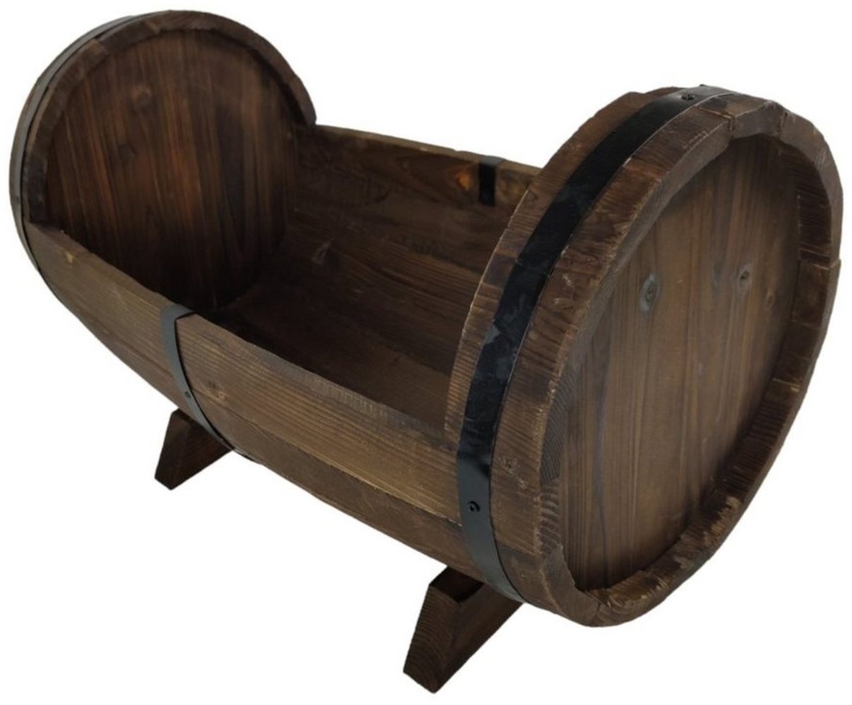 sesua Blumenkasten Holz Pflanzfässer massiv Blumentopf Pflanztopf Pflanzkasten Bild 1