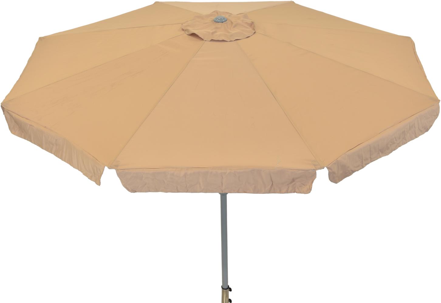 Markschirm, rund 300 cm, beige Bild 1