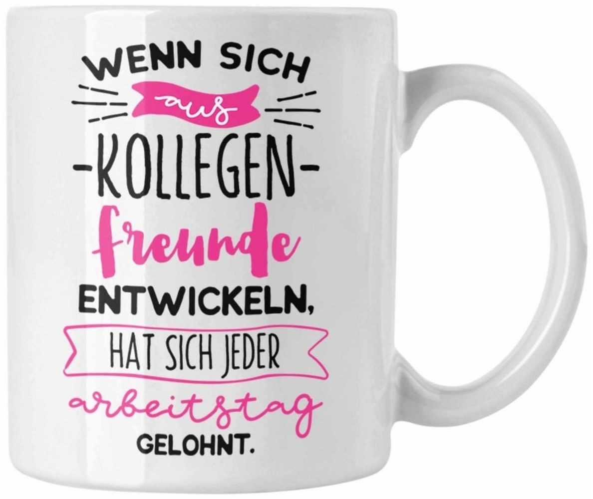 Trendation Tasse Trendation - Kollegen Tasse Geschenk Beste Kollegin Kollege Wenn Aus K Bild 1