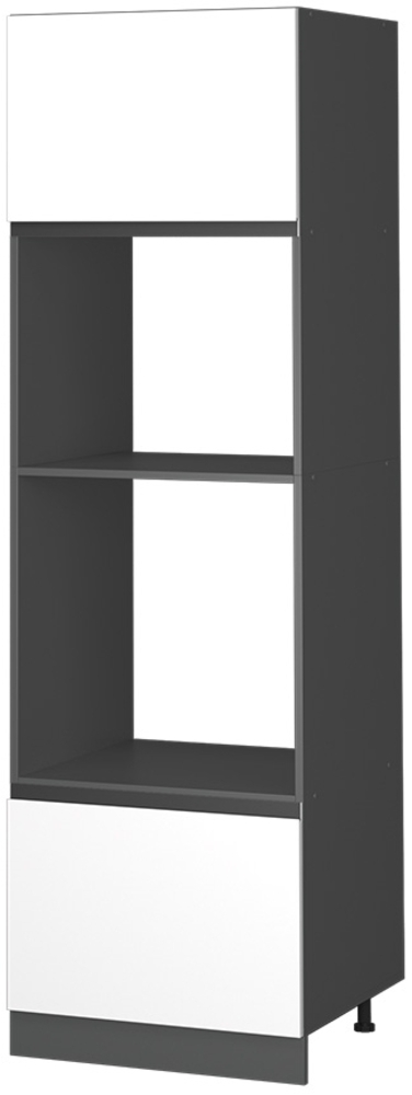 Mikrowellenschrank R-Line Weiß 60 cm J-Shape Vicco Bild 1