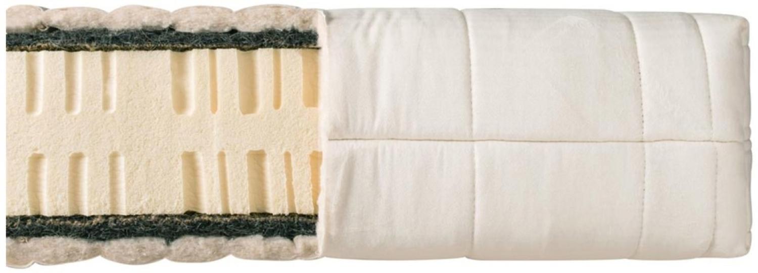 Shogazi Vital Plus Naturlatexmatratze 160x200 Drell Baumwolle H3 (Fest ab 80 kg) Bild 1