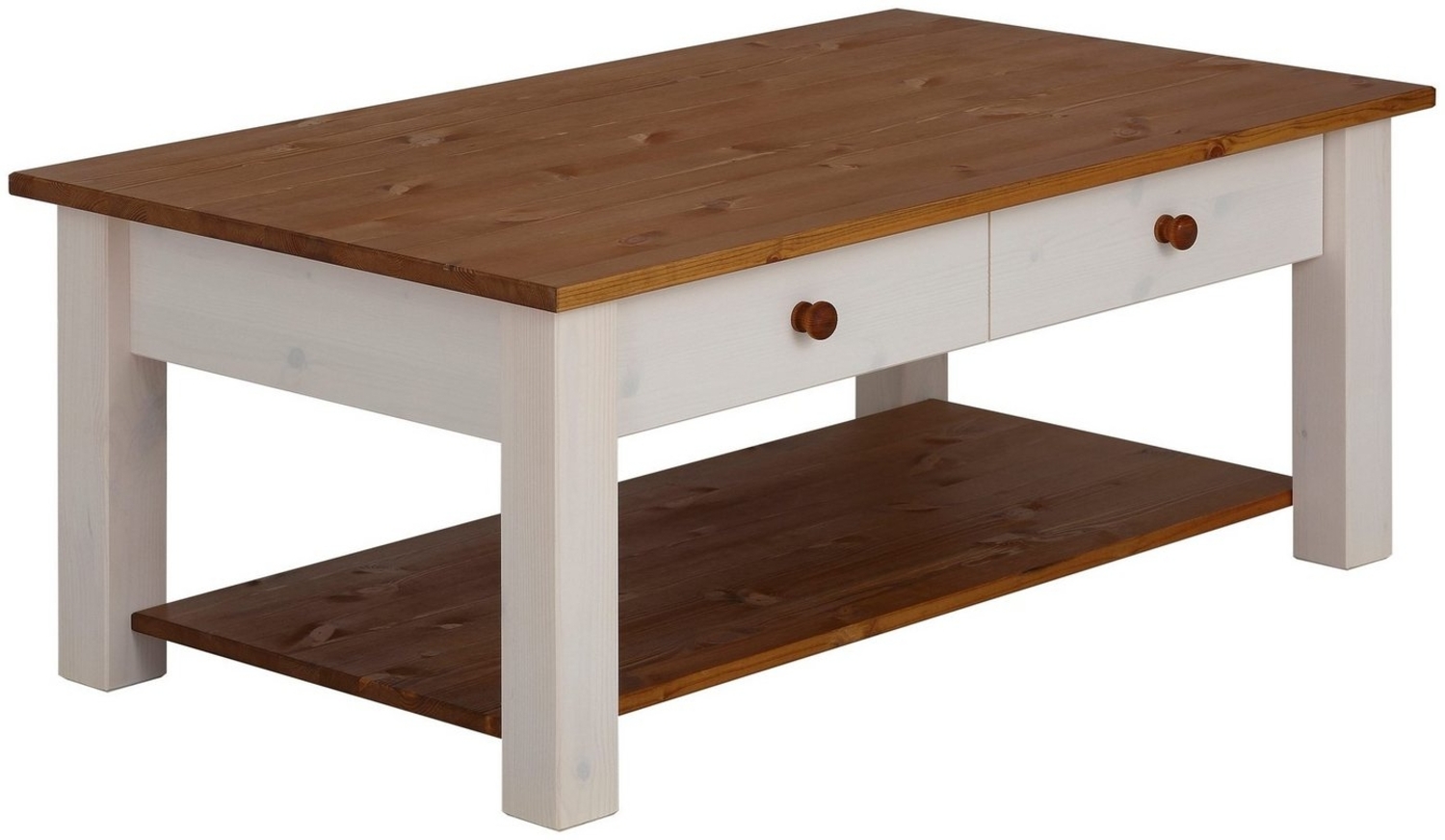 Home affaire Couchtisch Chicago, TOPSELLER! (Couchtisch, Sofatisch, OTTOs Choice), in zwei Größen, Landhausstil, zusätzlicher Stauraum Bild 1