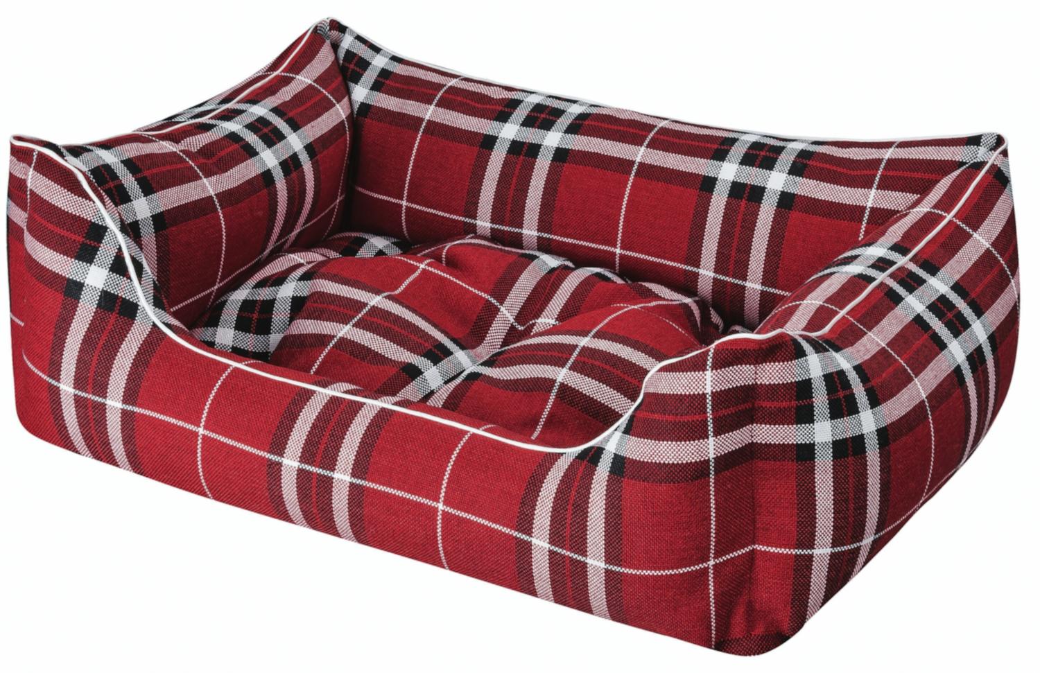 Dandy Dog Hundebett Highlands Red Größe XL Bild 1