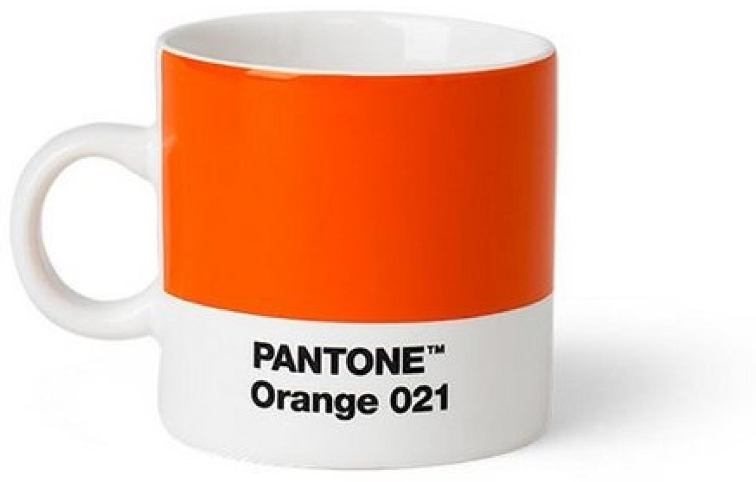 PANTONE Kaffeeservice, Fine Bone, Fine Bone, PANTONE Porzellan Espressotasse, dickwandig, spülmaschinenfest, 120ml Bild 1