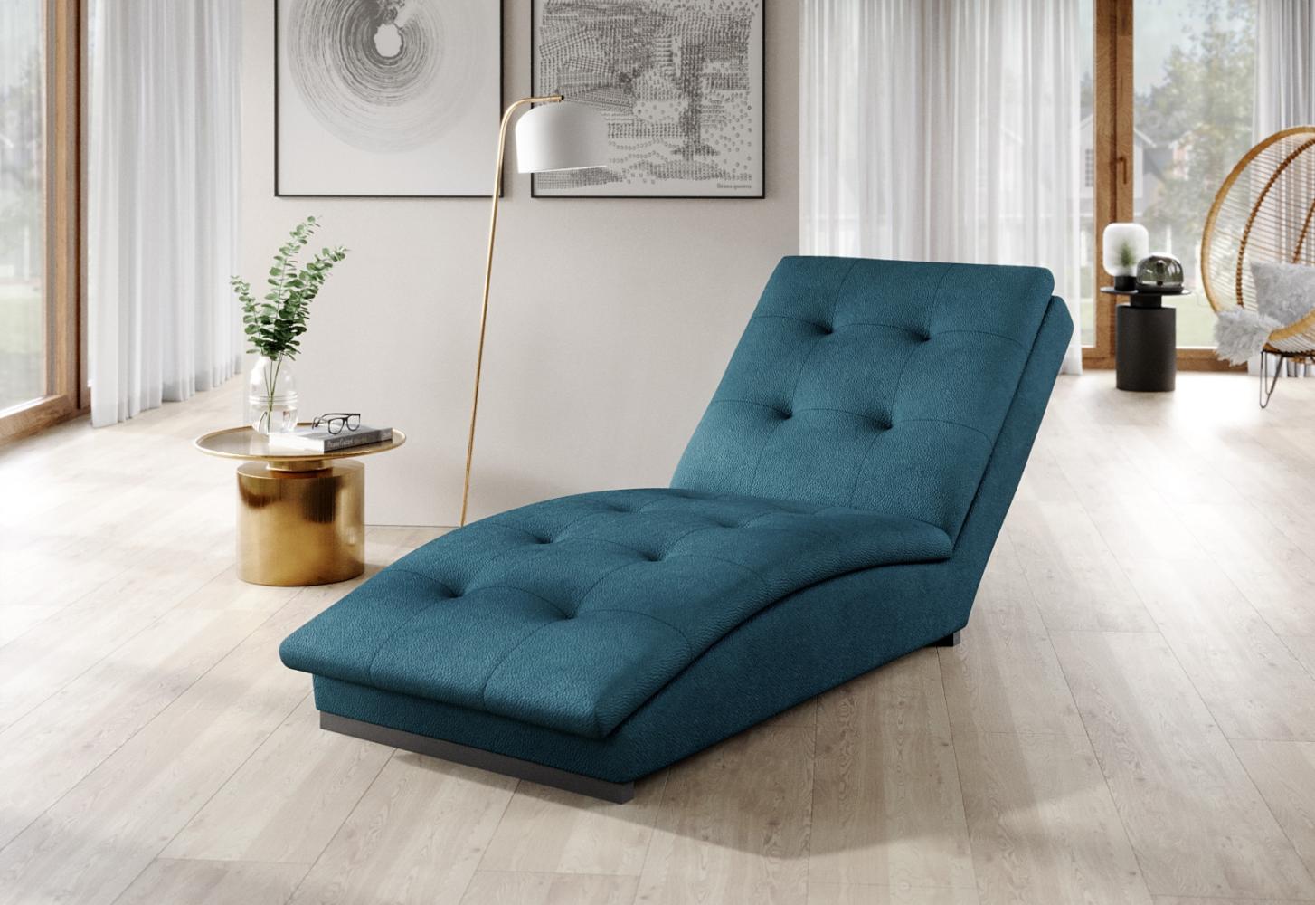 ELTAP 'Doro' Chaiselongue, 170 x 85 x 95 cm, Dunkelgrün Bild 1