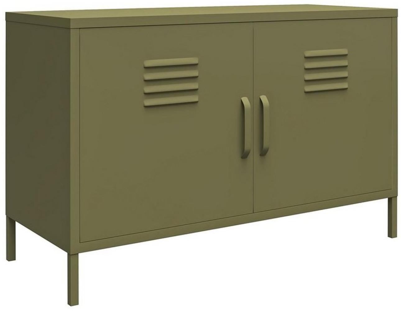 loft24 Sideboard Bradford, Spint Schrank aus Metalll mit 2 Türen Bild 1