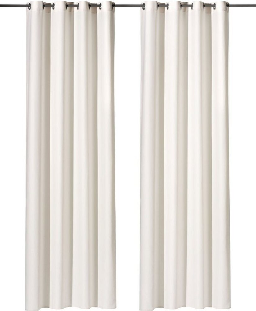 Weckbrodt Vorhang Vito, Ösen (1 St), blickdicht, Satin, Microvelour, blickdicht, Unifarben, Gardine, Store Bild 1