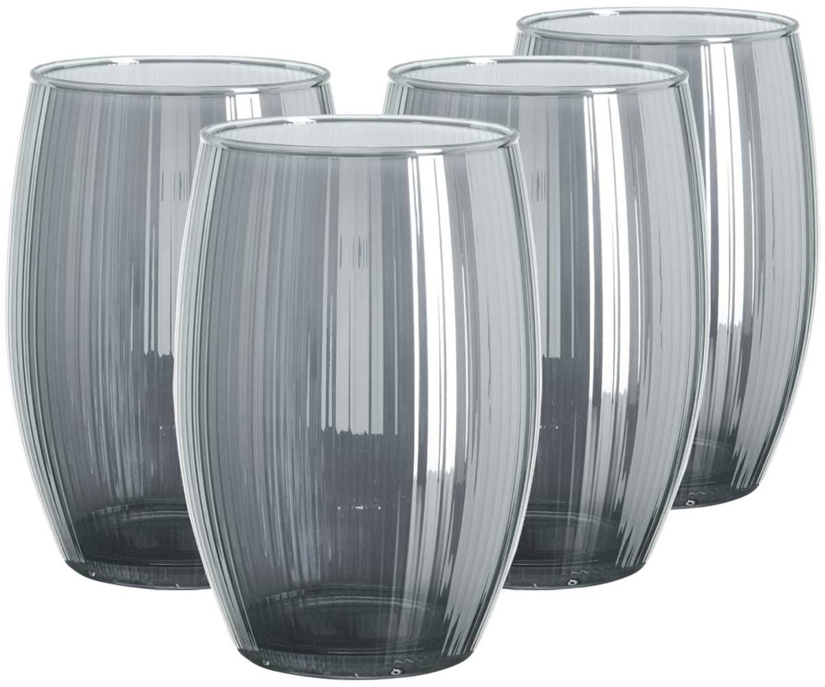 Ritzenhoff & Breker Elysia Windlicht ø 14 cm silber 4er Set Bild 1