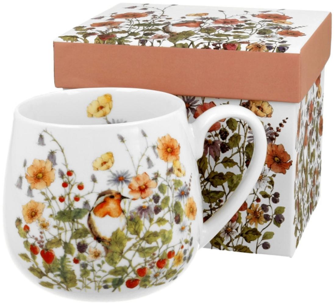 DUO FLORAL Fassbecher 430 ml WILD BIRD New Bone China Porzellan Bild 1