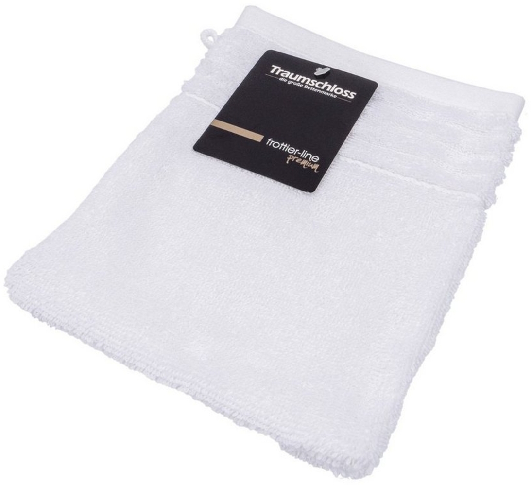 Traumschloss Waschlappen Premium-Line, (1-St), 100% ägäische Baumwolle mit 600g/m² Bild 1