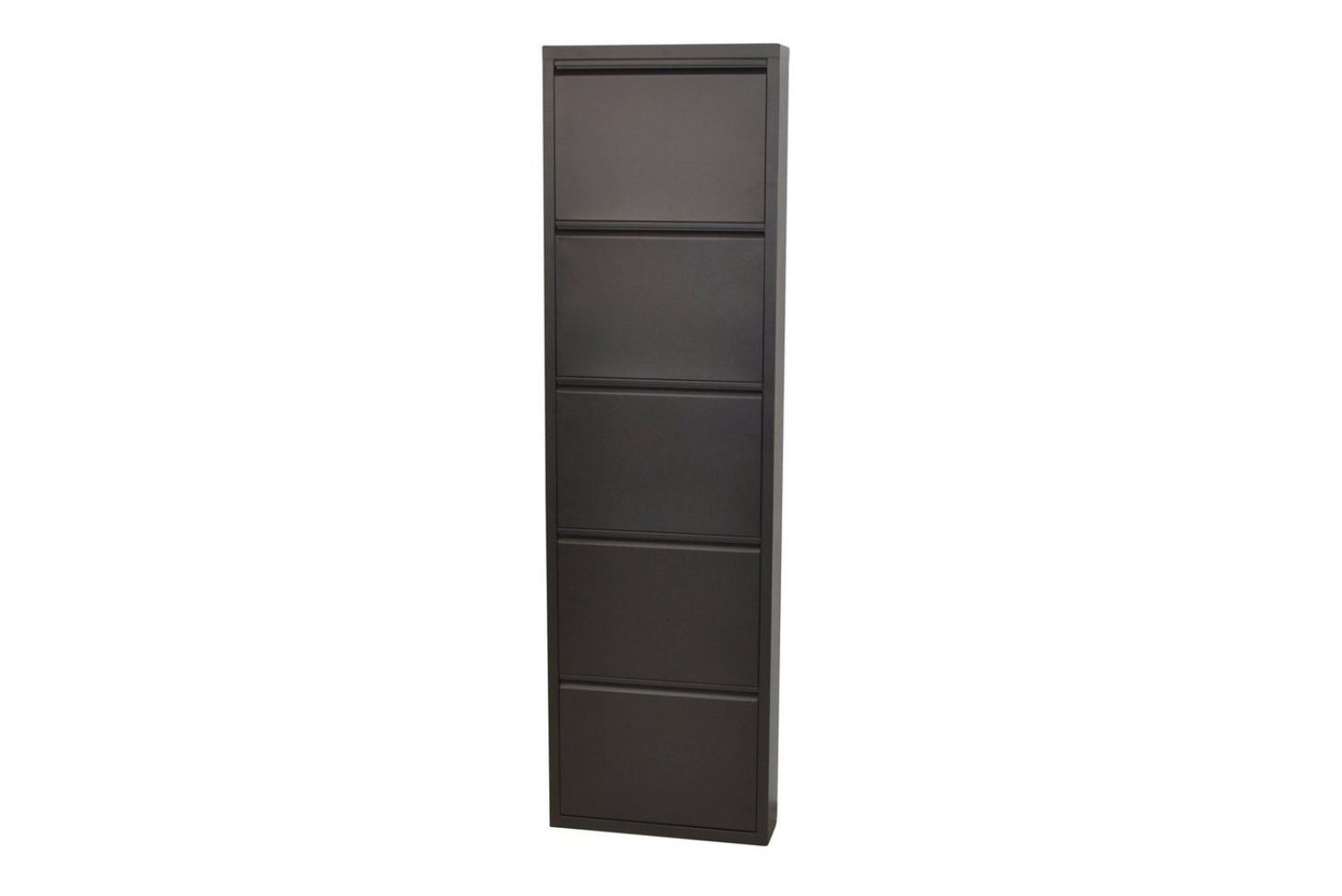 Metallschuhschrank "Madrid III", 5 Klappen, anthrazit Bild 1