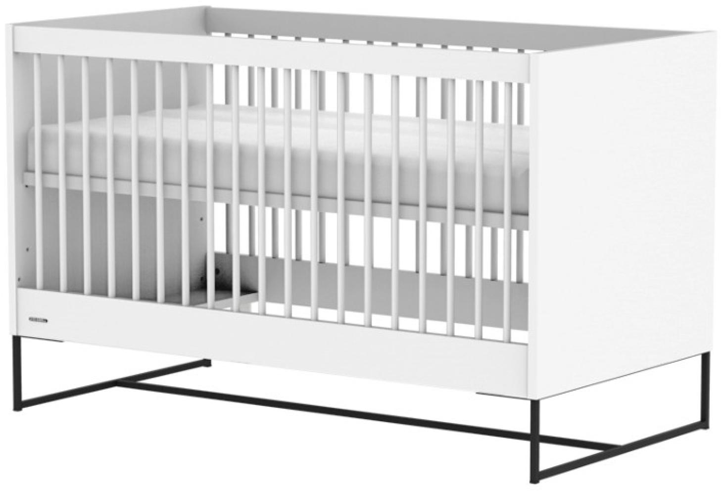 Kidsmill Modular 2 Babybett Mattweiß – Schwarz – 7 Bild 1