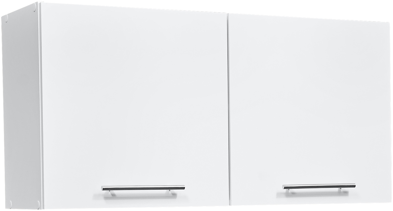 EDDY Moderner Hängeschrank Küche in Weiß matt - Geräumiger Küchenschrank mit viel Stauraum - 100 x 50 x 31 cm (B/H/T) Bild 1