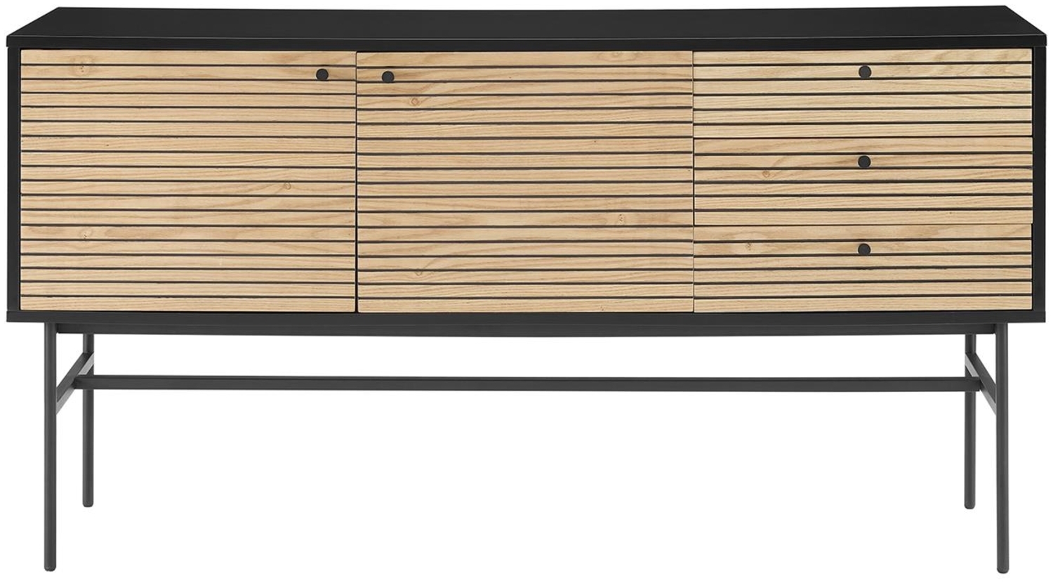 Sideboard SALESFEVER, MDF mit Eiche Echtholzfurnier Bild 1
