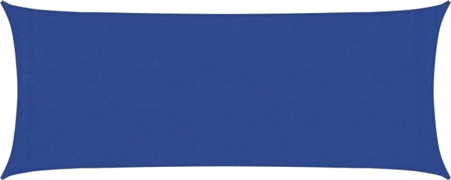vidaXL Sonnensegel 160 g/m² Blau 2x5 m HDPE 311506 Bild 1
