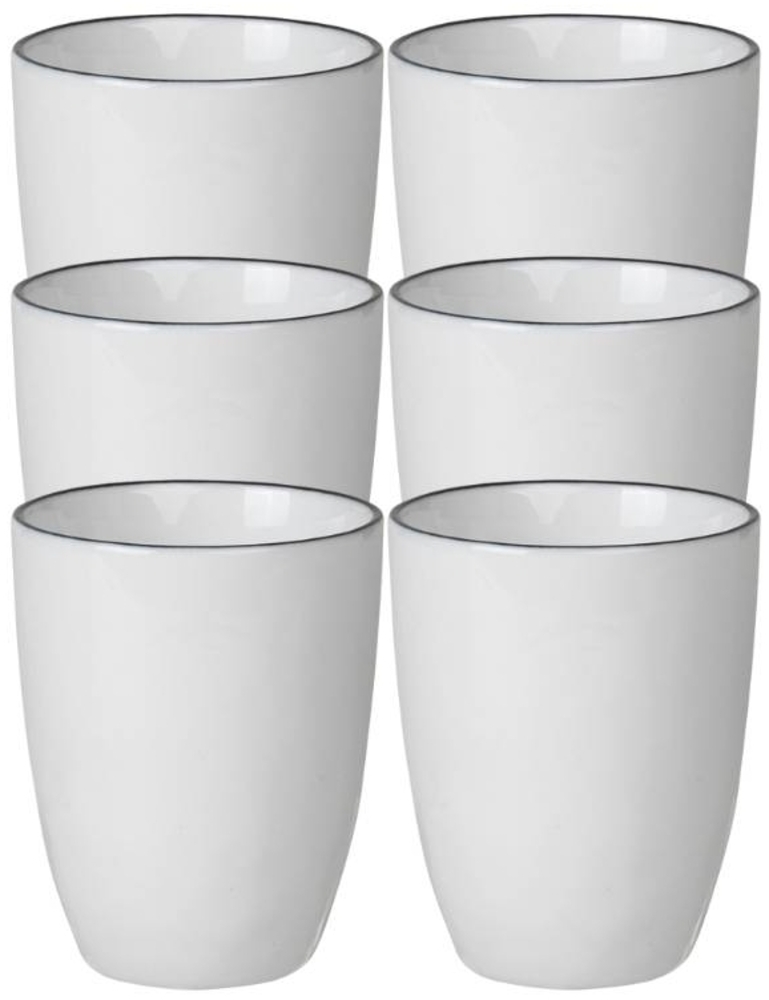 Broste Copenhagen SALT Espresso Becher ohne Henkel 0,1 l Set6 Bild 1