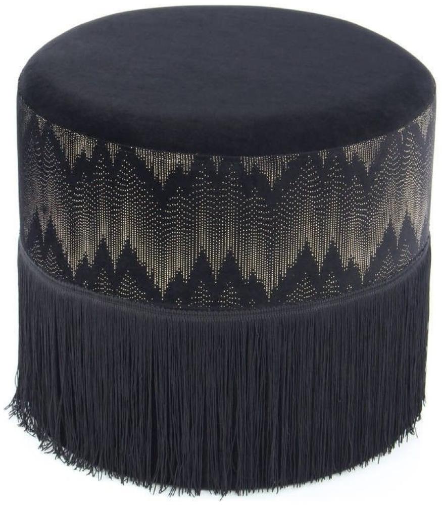 Hocker Cleopatra 825 Schwarz Bild 1