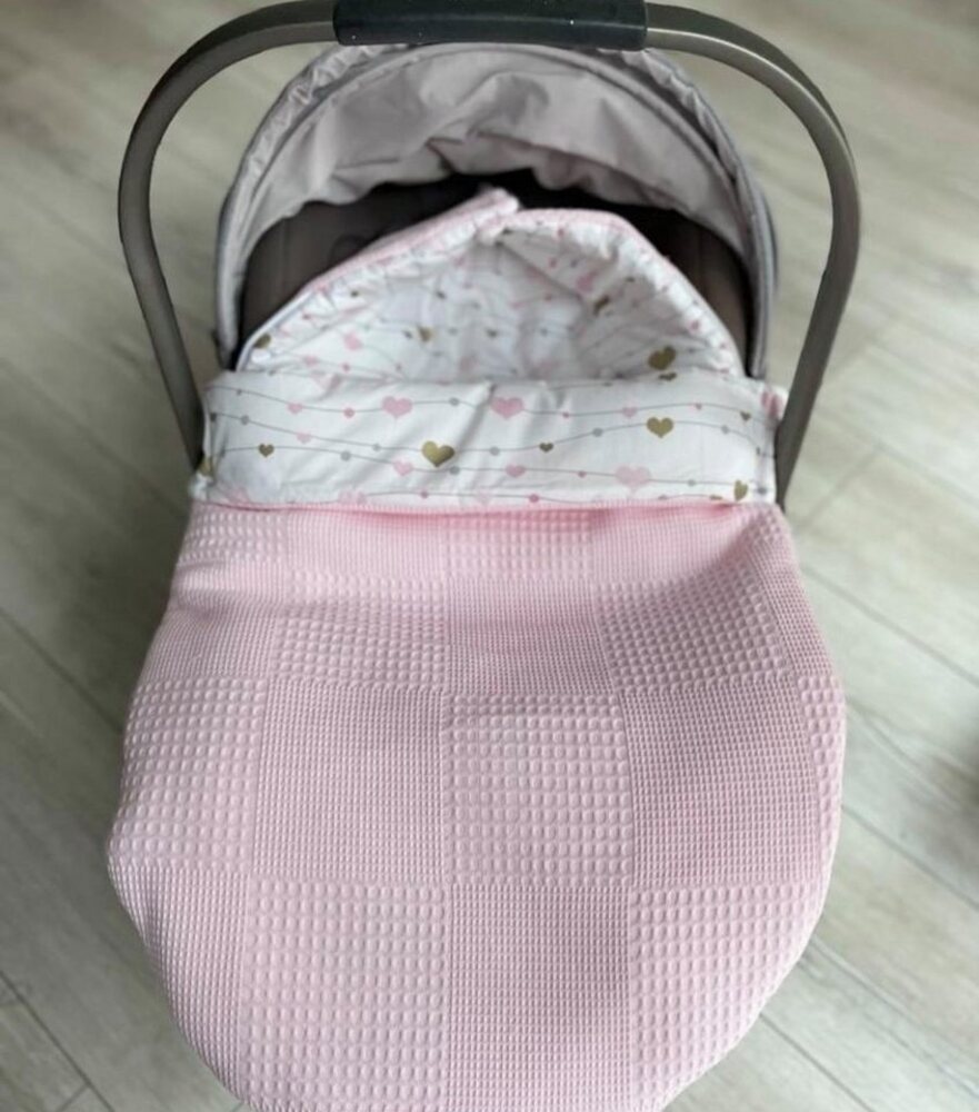Einschlagdecke 3in1 Einschlagdecke für Autoschale Babyschale Ganzjahres Schlafsack, Baby Fancyroom, 0-12 Monate geeignet Bild 1