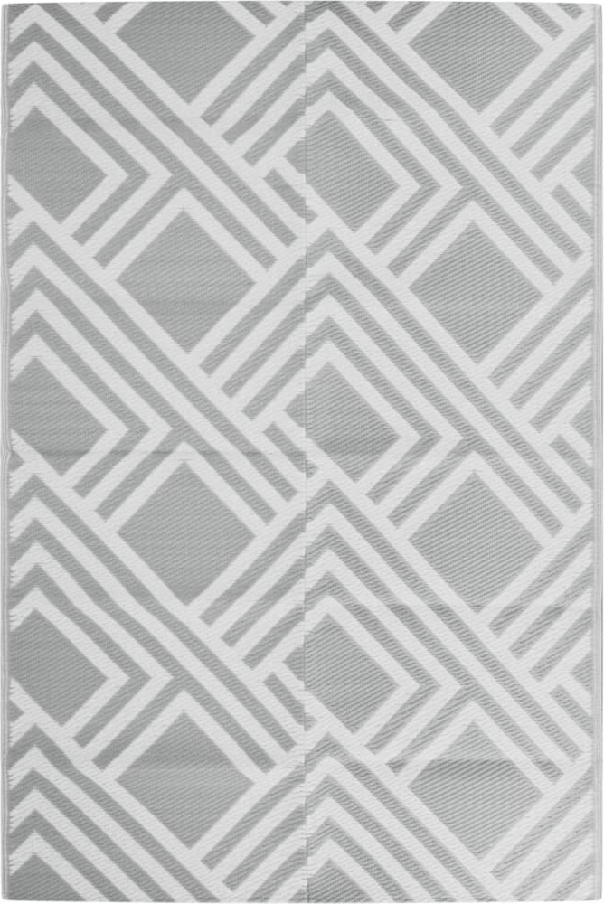 vidaXL Outdoor-Teppich ARAKIL Grau 120x180 cm PP 368562 Bild 1