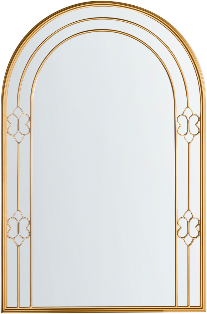 Wandspiegel MAUTRE 66 cm 98 cm Gold Bild 1