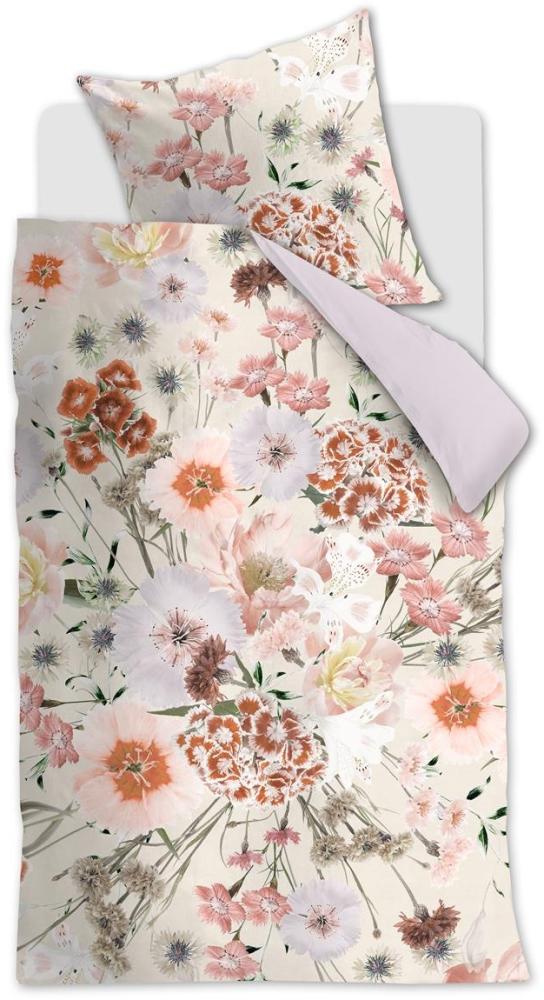 Beddinhouse Mako-Satin Bettwäsche Floret Multi 155X220 155 x 220 cm + 1x 80 x 80 cm 1 Bettbezug, 1 Kissenbezug Multi Bild 1