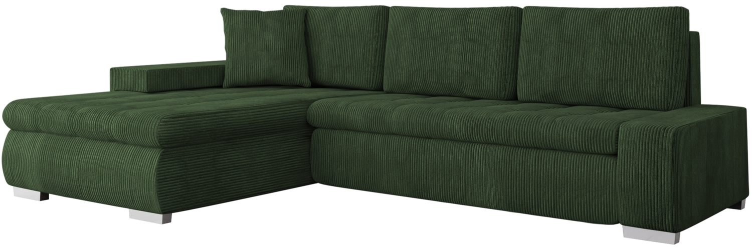 Ecksofa Orkan Mini Cord (Farbe: Poso 14) Bild 1