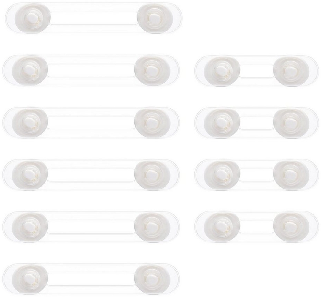 Navaris Kindersicherung Schranksicherung 10x Baby Sicherung - Kindersicherung Tür Schrank Bild 1