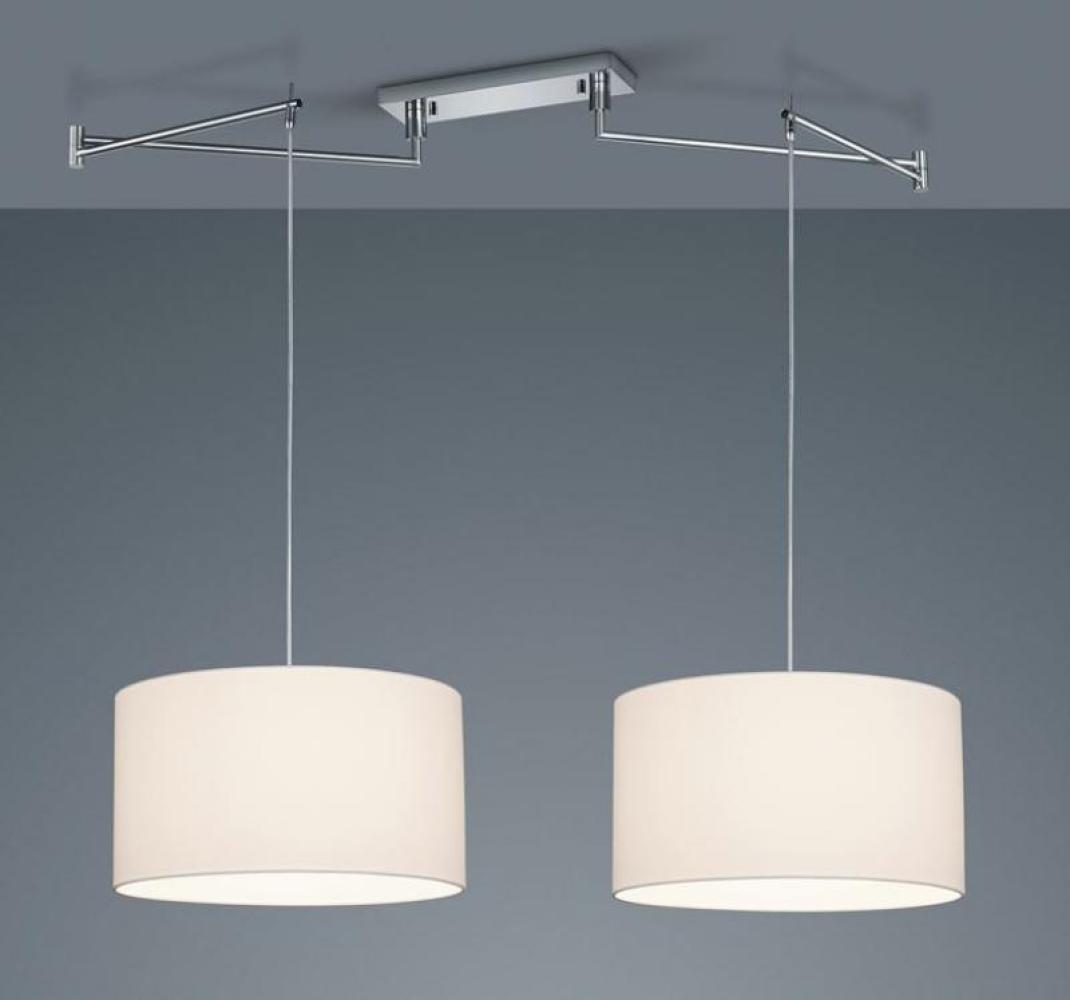 helestra CERTO Pendelleuchte chrom / weiß #26/1847.04/9290 Bild 1