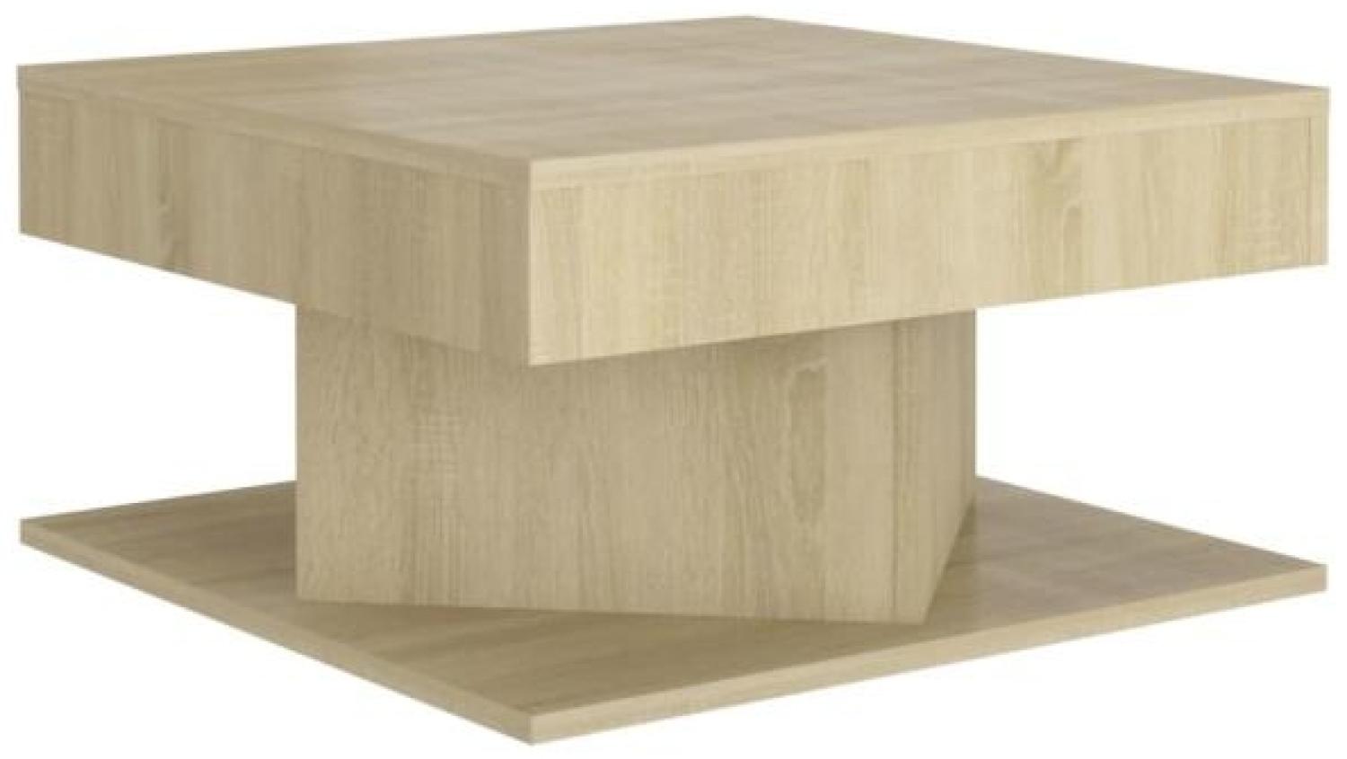 vidaXL Couchtisch Sonoma-Eiche 57x57x30 cm Holzwerkstoff 808371 Bild 1