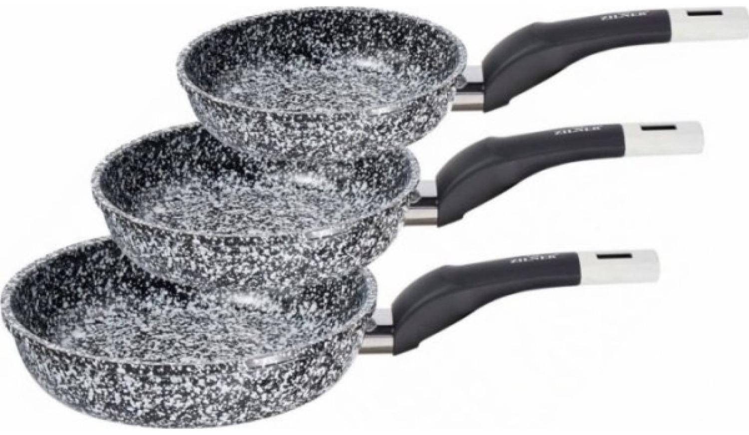 Zilner frying pan set 20 18 16cm Bild 1