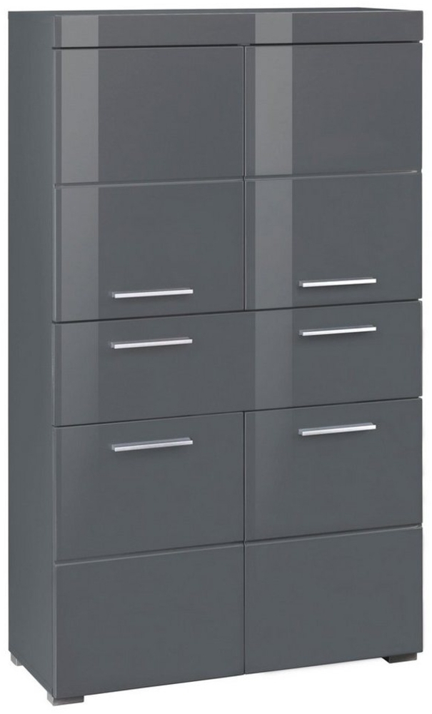 INOSIGN Midischrank Avena Badschrank mit einer Schublade und 4 Türen - Maße (B/T/H) 73/31/130 cm Bild 1