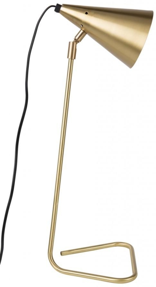 Tischleuchte BRASSER Messing gebürstet von DutchBone Bild 1