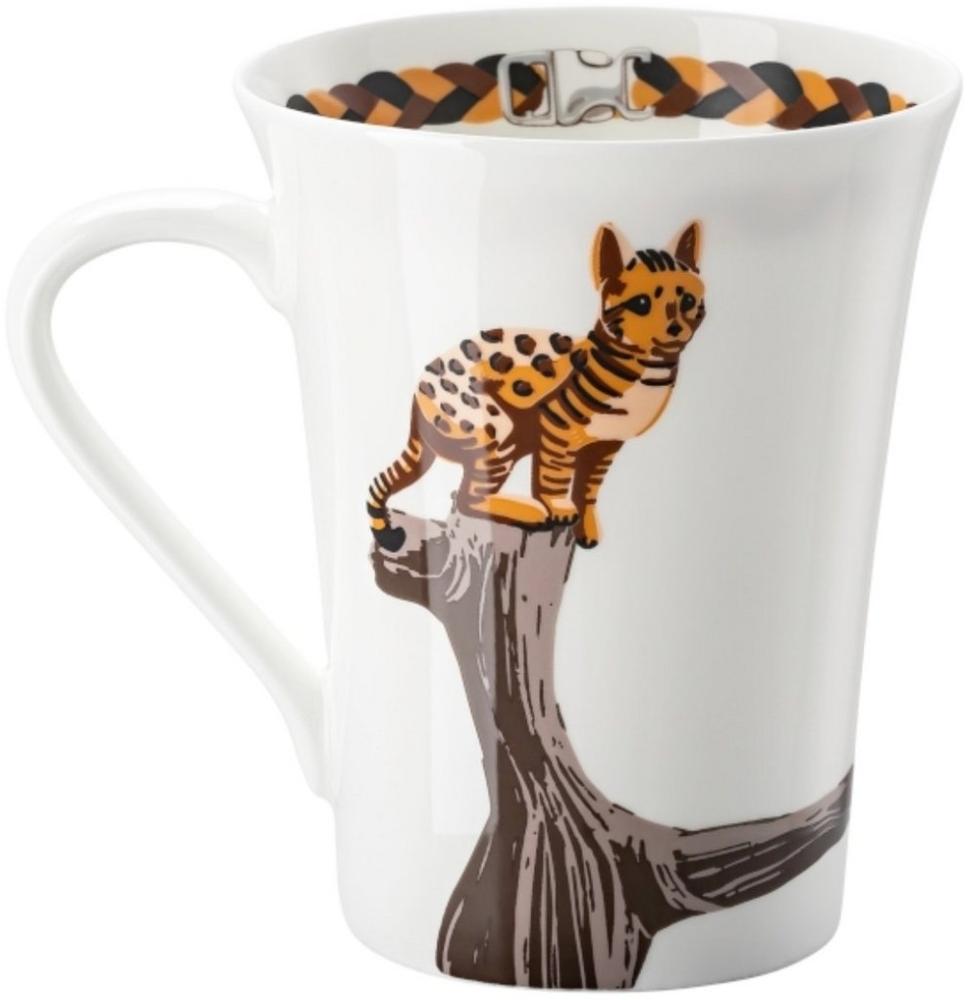 Hutschenreuther Becher My Mug Katze - Bengal Becher mit Henkel 0,4 l, Bone China, Tassen Bild 1