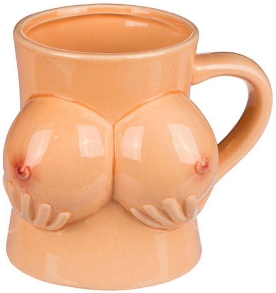 Tasse Brüste Boob Mug Kaffee Tee Becher als Geschenk Junggesellenabschied Fun Bild 1