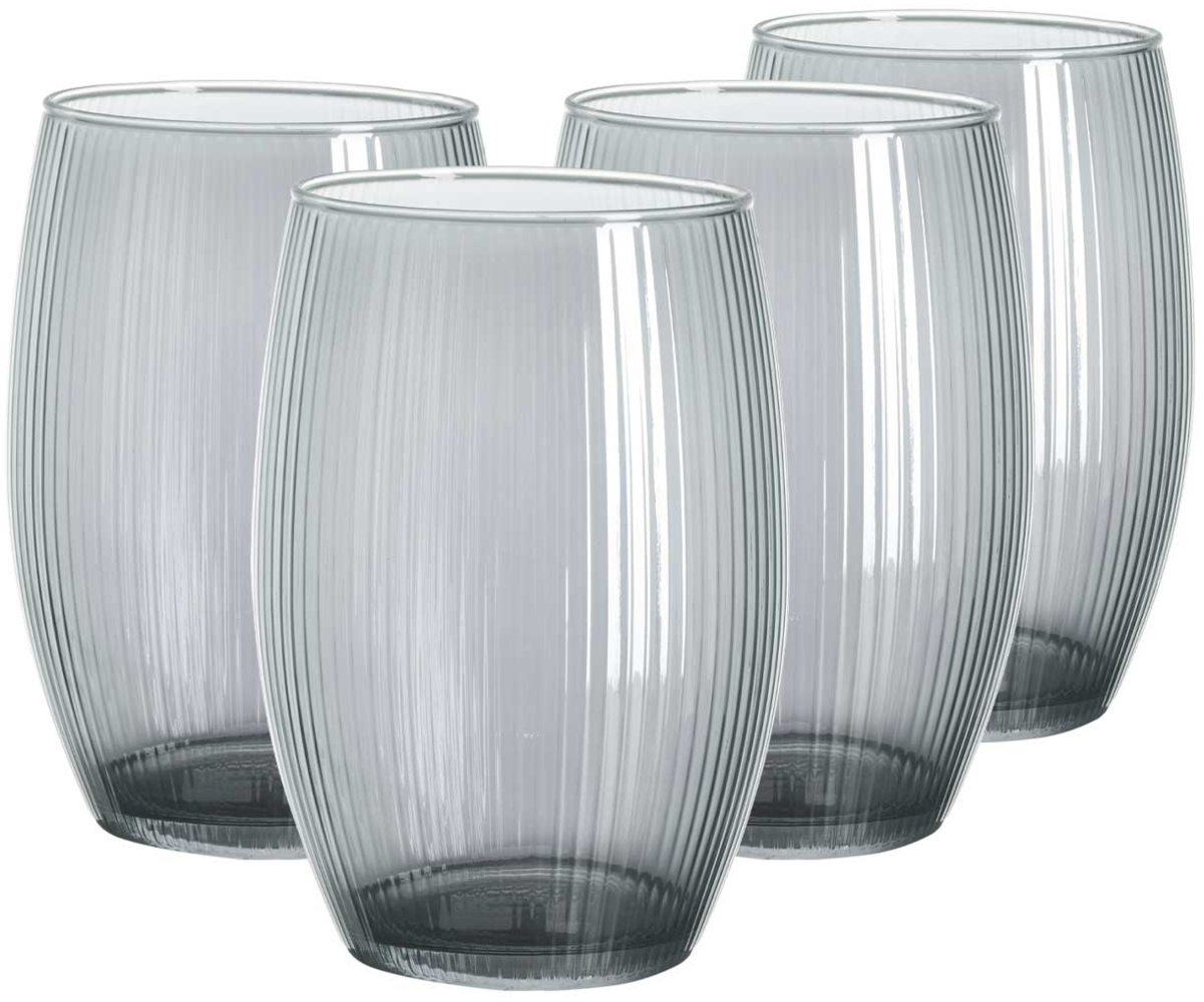 Ritzenhoff & Breker Elysia Windlicht ø 14 cm grau 4er Set Bild 1