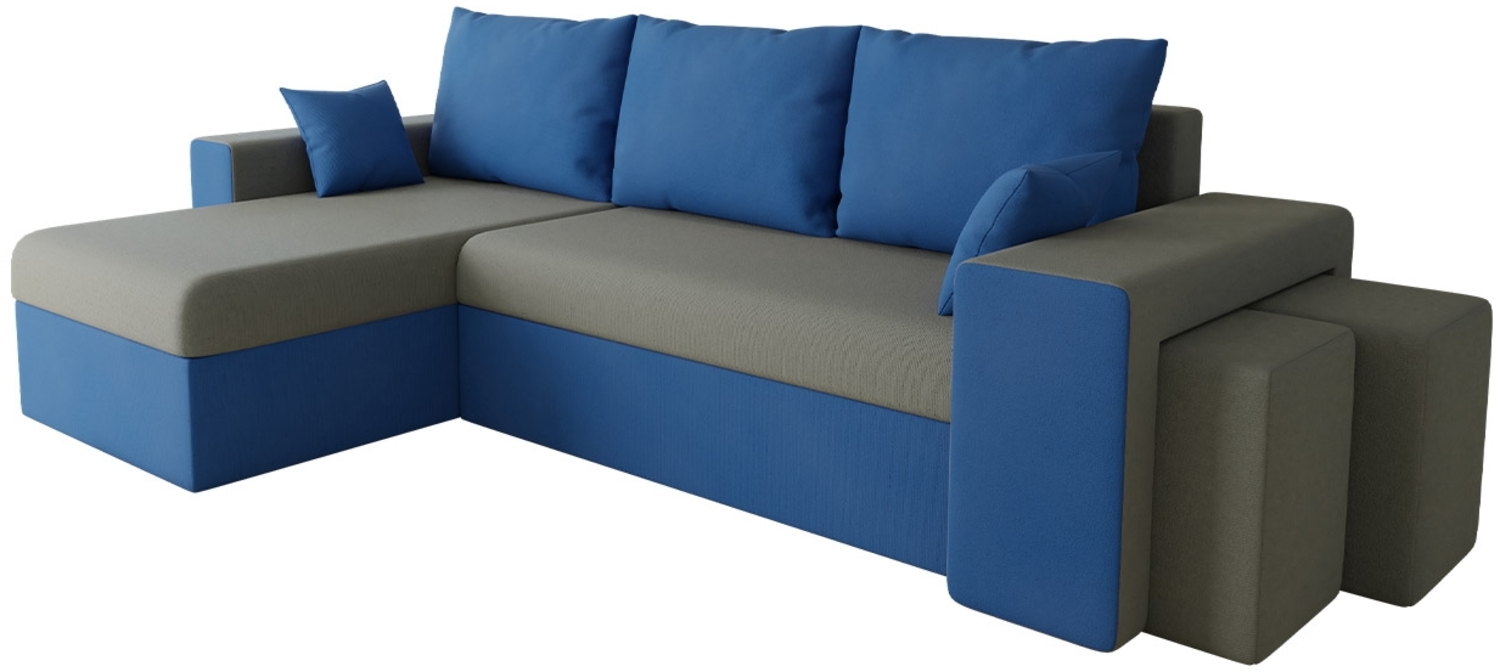 Ecksofa Papani (Farbe: Mikrofaza 0036 + Mikrofaza 0014) Bild 1