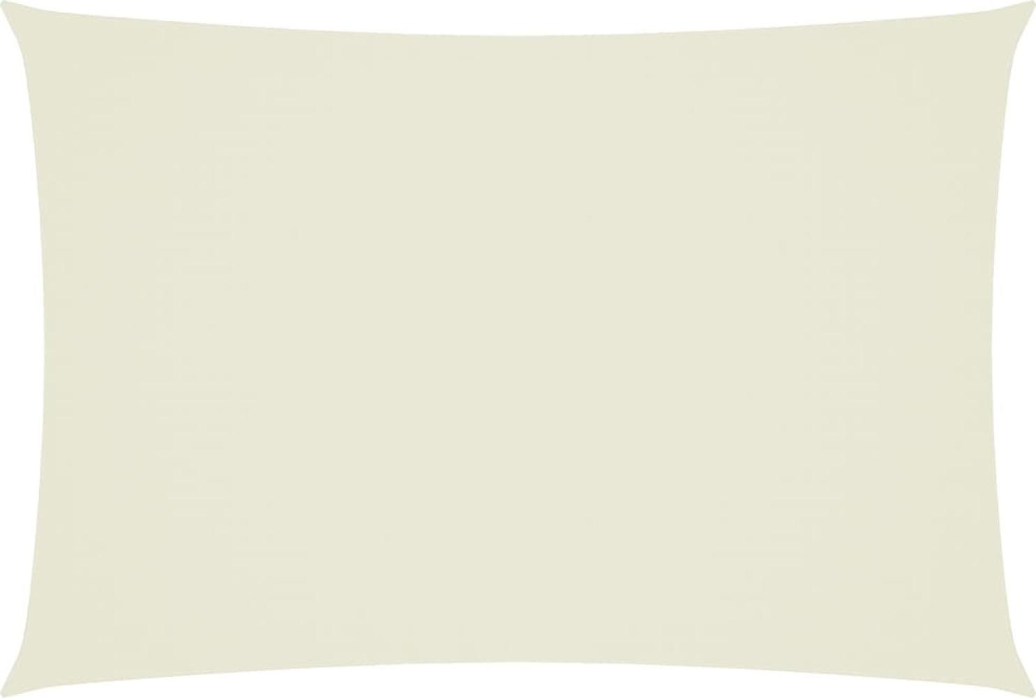 vidaXL Sonnensegel Oxford-Gewebe Rechteckig 3x5 m Creme 135212 Bild 1