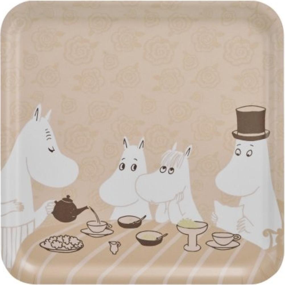 Muurla Tablett Moomin Coffee Time (33x33 cm) 2600-3333-02 Bild 1