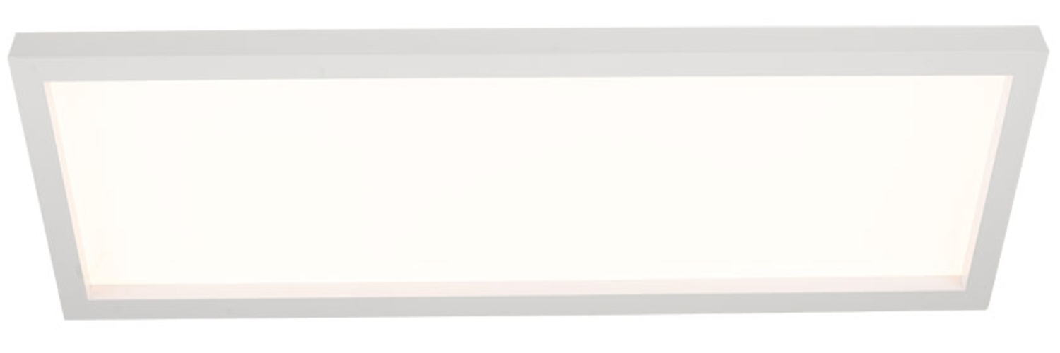 LED Deckenpanel, Backlight, weiß, eckig, L 58,2 cm Bild 1