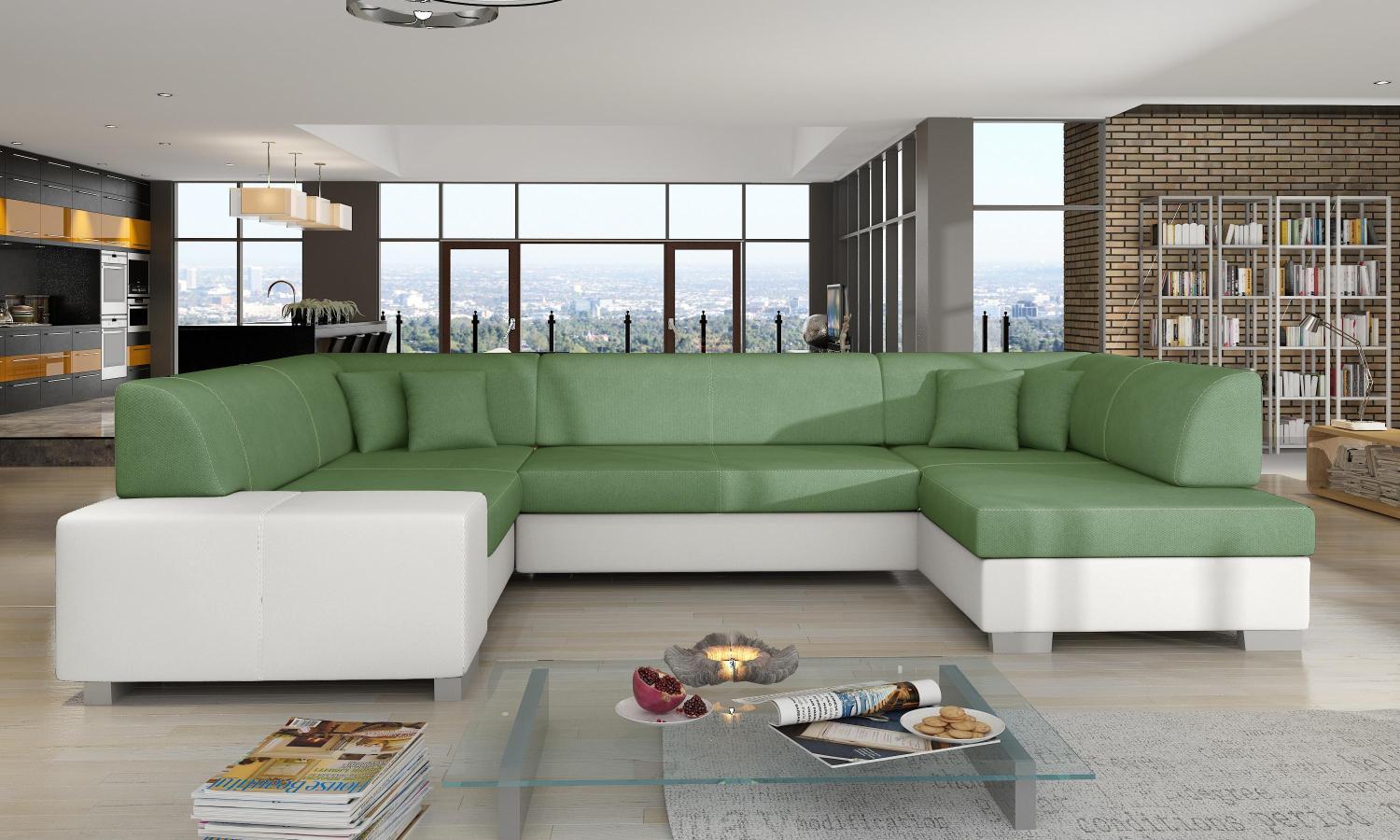 Wohnideebilder Havana Grün Ecksofas & Eckcouches Hv25 Bild 1