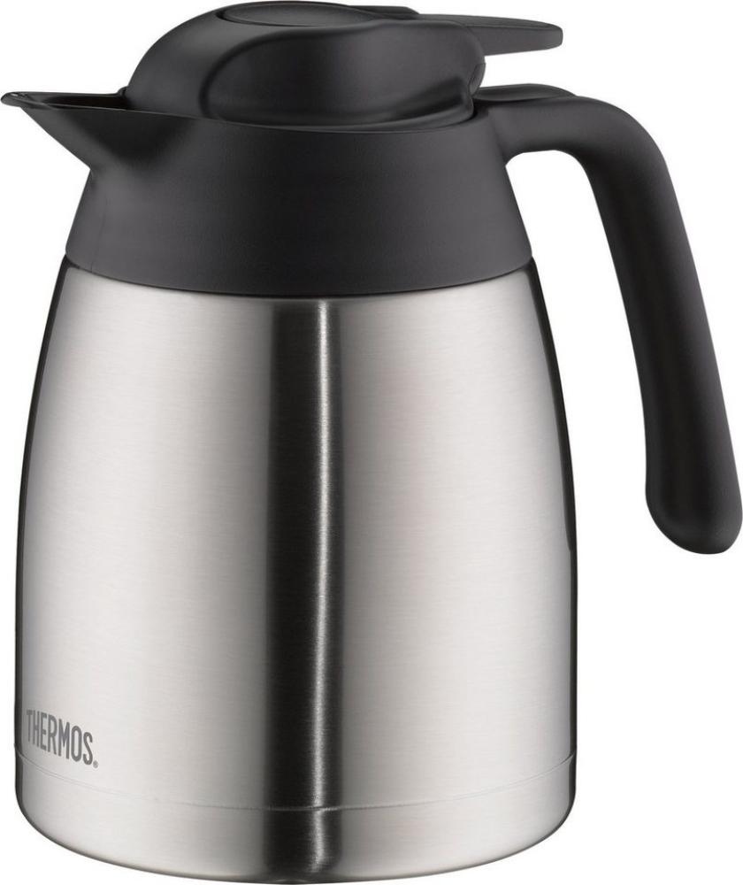 THERMOS® Isolierkanne THV silber, schwarz 1,0 l Bild 1