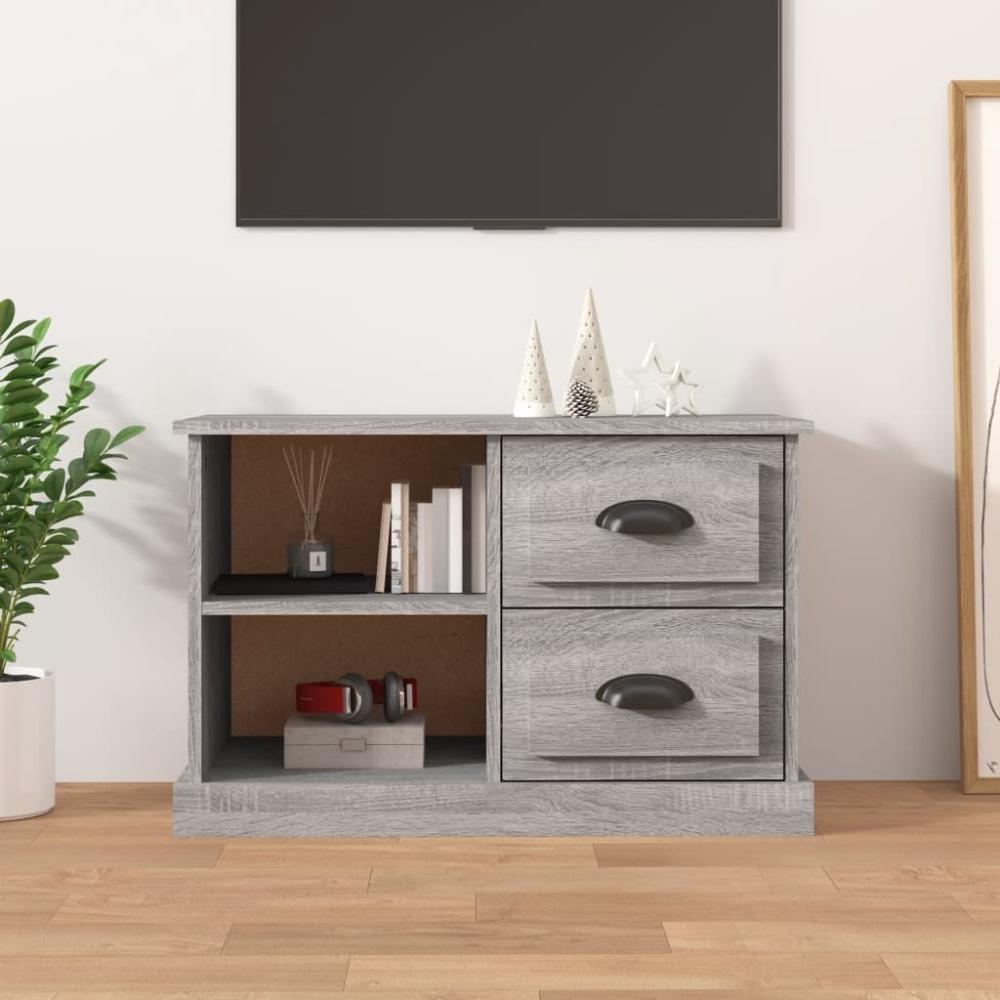 vidaXL TV-Schrank Grau Sonoma 73x35,5x47,5 cm Holzwerkstoff 816174 Bild 1