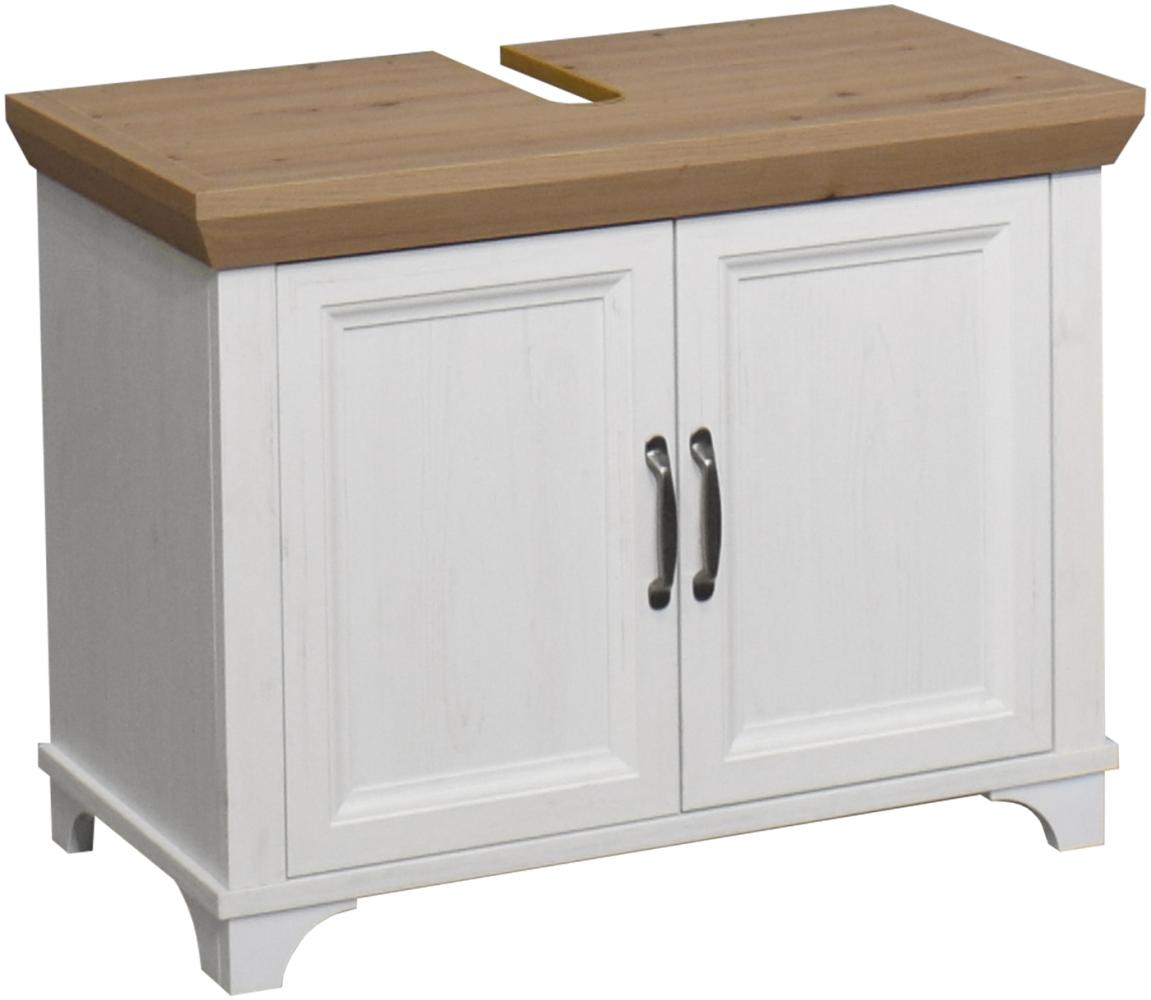 Waschbeckenunterschrank >Marilin< in Anderson Pine - 77x59x41cm (BxHxT) Bild 1