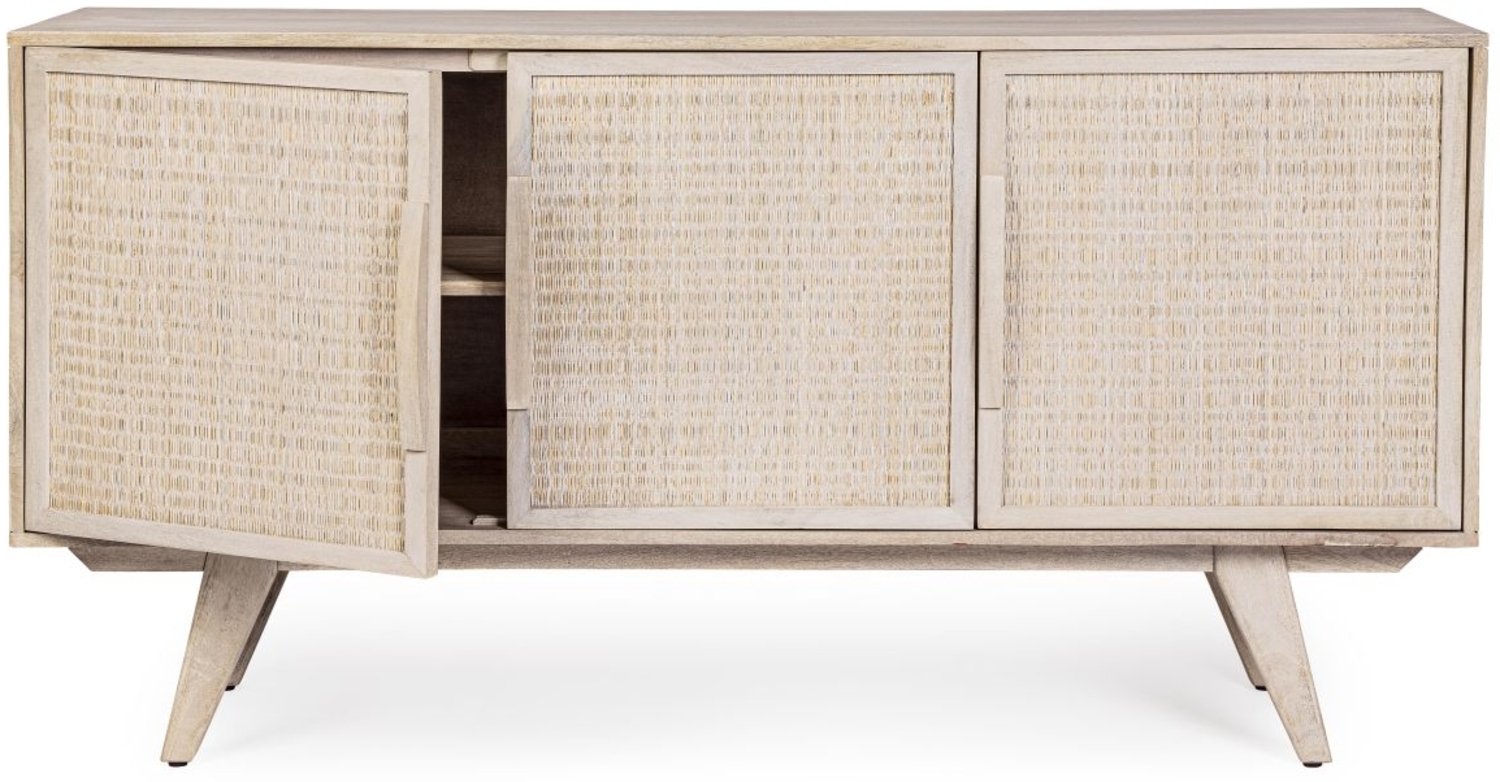 Sideboard Sahana aus Mangoholz, 3 Türen Bild 1