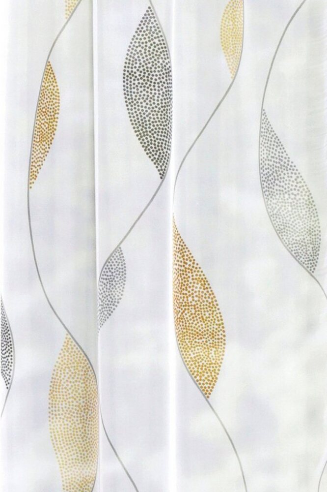 HOME WOHNIDEEN Paolo Schlaufenschal 175 x 140 cm 1x Fertigschal inkl. 1x Bügelband Gelb Bild 1